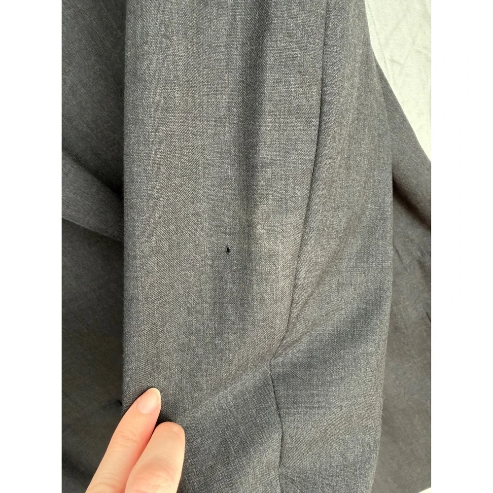 Brooks Brothers Makers Brooksease Blazer Men 42 Grey Wool Business Union USA